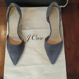 J. Crew Elsie Suede D'Orsay Pumps